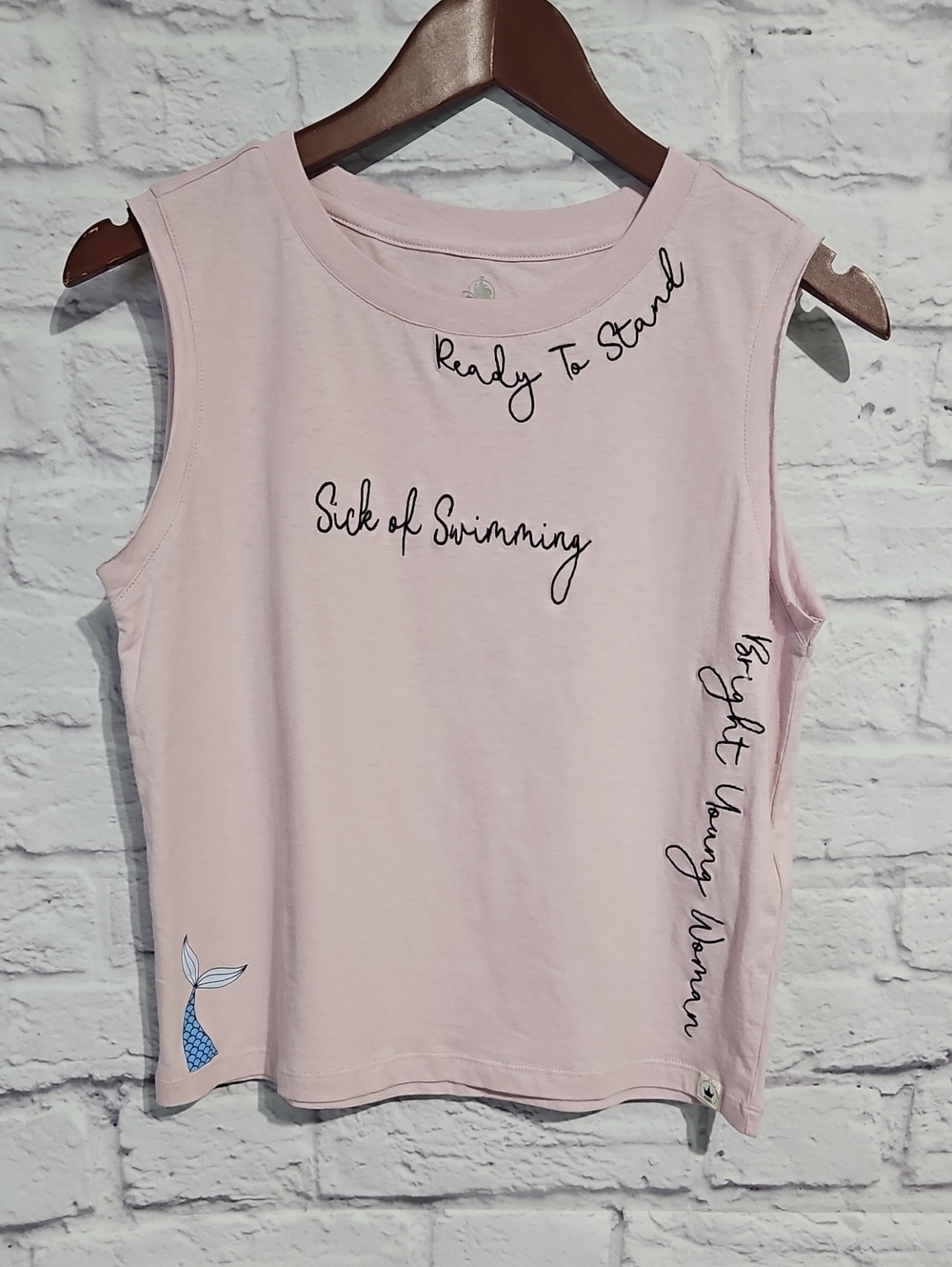 Disney Light Pink Little Mermaid Princess Collection Tank Top